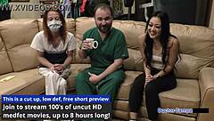 dr tampa turns blaire celeste into gaping nurse patient guinea pig
