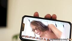 BOSS CATCHES BLONDE BUSTY SECRETARY RUBBING WET PUSSY ON DESK, POUNDS HER HARD DOGGYSTYLE