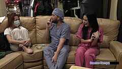 dr tampa turns blaire celeste into gaping nurse patient guinea pig