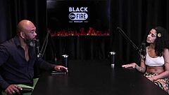 morena bibi hourani shows hairy pussy ass judged by friend sucks russian cock creampied