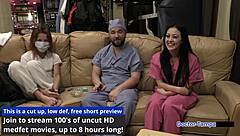 dr tampa turns blaire celeste into gaping nurse patient guinea pig