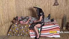 Dude, army roleplay filming just turned into hardcore teen porn