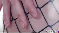 Redhead Hottie Lacy Lennon Deepthroats Monster Cock Bent Over Doggystyle Blowbang Cum