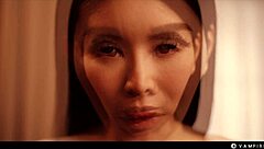 Vampire mind-controls Nancy Ace to strip and lick Rikako's pussy! 🧛👅