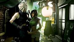 burglar fantasy lil materia thief gives hot handjob