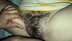 Hey stepsis, climb on my bed and let me finger your wet pussy up close!