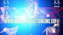 chinese milf masks up pussy play wet solo tease