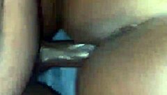 ebony wet creamy pussy pounded deep doggystyle bent over