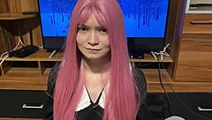 step sis tries new student uniform blowjob shows skills to step bro 😏👅