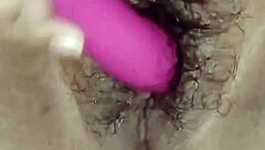 mature wife sucks cock while stuffing dildo in her wet pussy