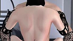 femboy overwhelmed by endless moans of ecstasy