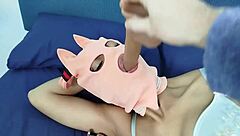 cutie spreads snatch for pov blowjob and deep fuck