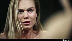 Vampire mind-controls Nancy Ace to strip and lick Rikako's pussy! 🧛👅