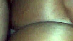 ebony wet creamy pussy pounded deep doggystyle bent over