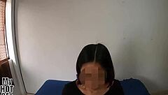 curvy latina teen begs for cock in wet pussy casting pov closeup