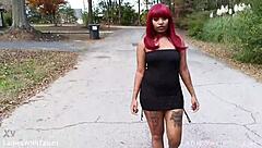 wanna see this pretty impala get fucked outdoors in her sexy dress?