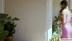 lesbian trainer seduces student then licks wet pussy to squirt