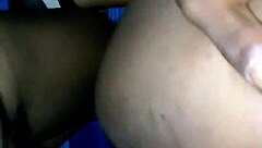 Master roughly claps submissive hood pussy doggystyle bent over