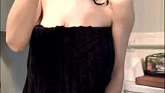 scarlett foxx rambles casually about her post-shower self-care routine and tattoos