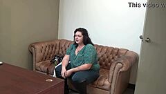 bbw college student mia marks tight big ass tits sofa casting interview tease