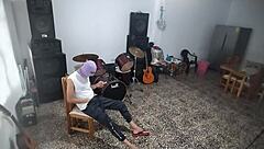 my best friend sneaks off to jerk his monster cock in the music room