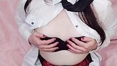 hey cum right in my mouth while i play with my wet shaved pussy lammy pixel blowjob handjob fun