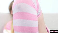 skye angel creams his cock like good slut