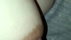 she flashes her big tits and belly on the street casually