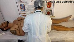 whoa nurse gets monster cock erection in hospital 😈 brazilian latina licks and bangs patient rough!