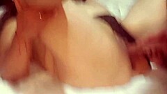 drunk 70yo milf's double penetration anal pussy creampie gaping