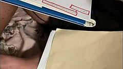 damn that tight pussy underwear peek in the dorm 😏💦