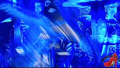 spiderbabe unleashes her sexy halloween tricks!