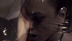 Latex Shemale Explodes Cum - Dare to Taste Her Load?