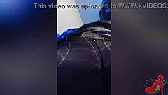 spiderbabe unleashes her sexy halloween tricks!