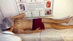 whoa nurse gets monster cock erection in hospital 😈 brazilian latina licks and bangs patient rough!