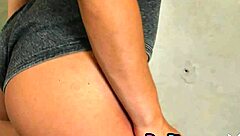 alexandra belle's perfect ass sways and poses seductively