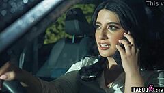 thick bbw sarah arabic and karla lane share boss cock at work