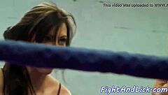 facesitting euro dyke wrestler craves that sweaty lesbian grind!