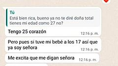 chatting with latina milf doña mary sends nude dance videos