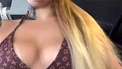 Wet Bikini Gym Workout Drips Teasingly