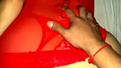 PUTA IN RED LINGERIE MOANS HARD THAT ASS NEEDS DP NOW!
