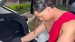 Hot Latina Milf Rides Huge Cock In Car 🔥🍆