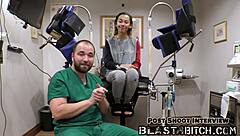 kalani luana spreads backstage as cum blasts her tattooed tits pov