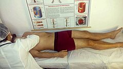 whoa nurse gets monster cock erection in hospital 😈 brazilian latina licks and bangs patient rough!