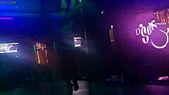 18yo latina slams intense table dance