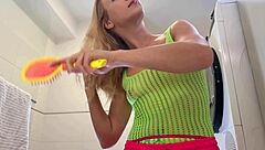 Raver Girl Flashes Hairy Pussy And Naked Ass After EDM Festival