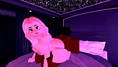 Blonde bitch grinds her wet pussy down hard on massive throbbing bbc monster cock riding relentlessly