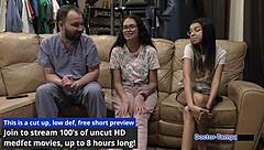 Dr Tampa's Tampa University Exam: Angel Santana's Shaved Pussy Spread