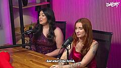 brazilian hottie flaunts feet then masters sloppy deepthroat lesson