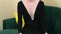 kit summers teases in tight black dress showing off that skinny body part 1